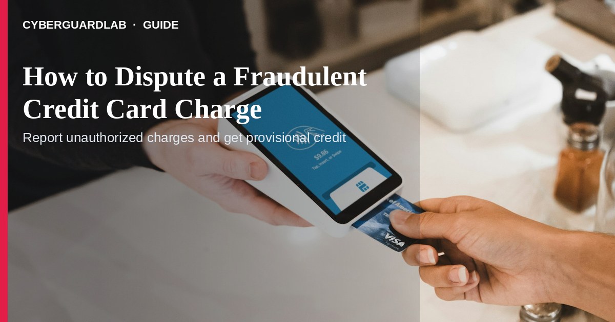 Credit card statement with a circled unauthorized charge.