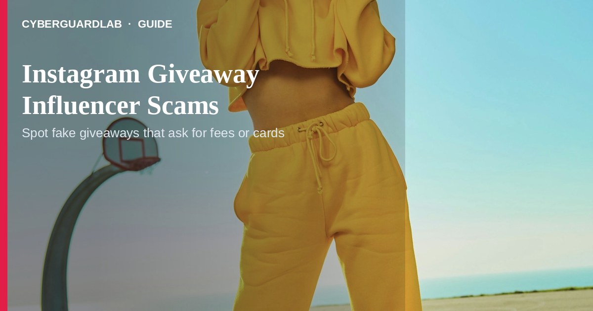 Instagram DM claiming a giveaway win with a suspicious claim link.