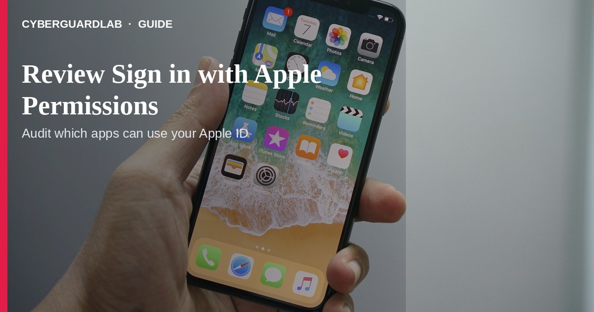 Apple Account Sign in with Apple app list on iPhone settings.