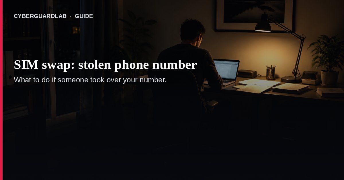 Phone showing no cellular service on a kitchen table