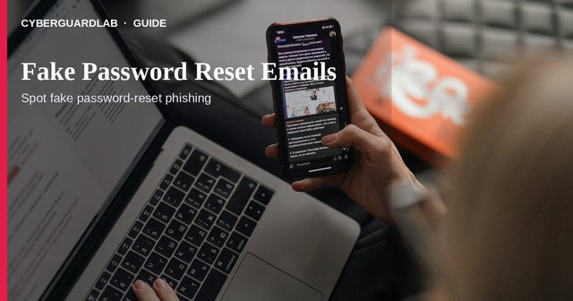Phishing inbox message claiming an urgent password reset with a fake link.