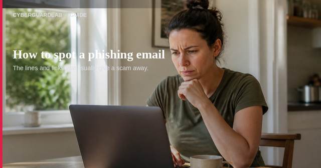 How to spot a phishing email (and what to do if you already clicked)